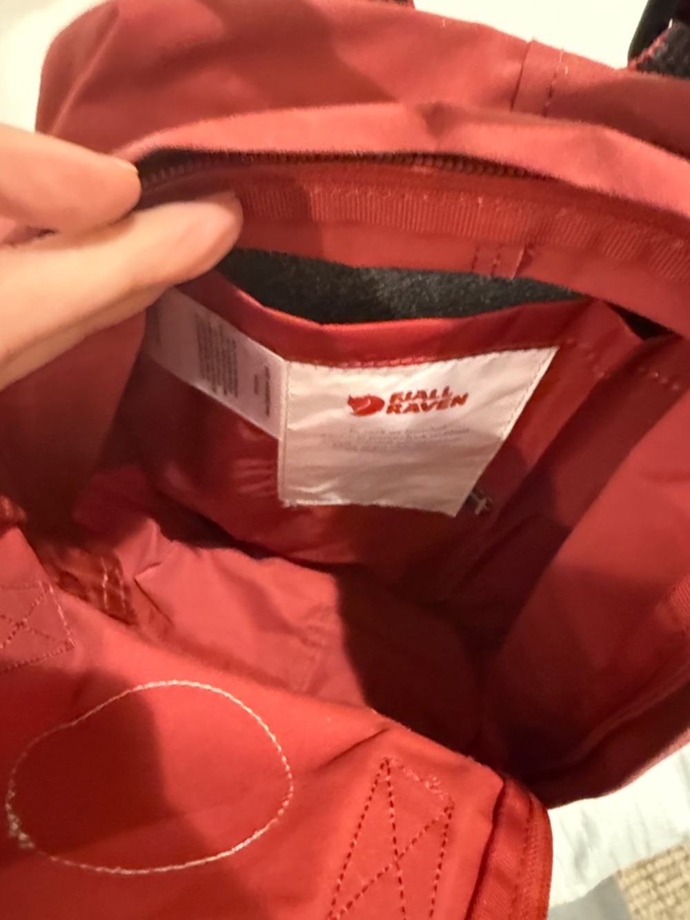 Kånken Mini Backpack - Red - Picture 5 of 7